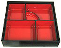 Lunch Box, Square Bento Box, 9 SQ