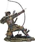 Samurai Archer Statue, 8.5H