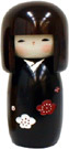 Kokeshi Doll, 5.6 H