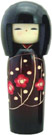 Kokeshi Doll, 6.4H