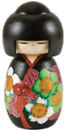 Kokeshi Doll, 6.75H