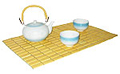 Bamboo Placemat, Natural Yellow