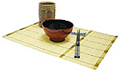 Bamboo Placemat, Natural Yellow