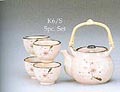 1&4, Japanese Tea Set, Pink, 24 oz