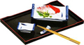 Japanese Lacquer Tray 13.5