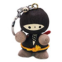 Ninja Keychain, Black