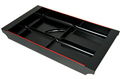 Lunch Plate, Large Black Bento Tray 16x9