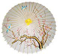46D Paper Umbrella- Sakura on White