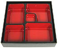 Japanese Bento Lunch Box, 9 Square