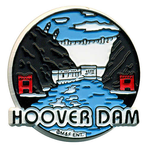 Hoover Dam Souvenir Magnet