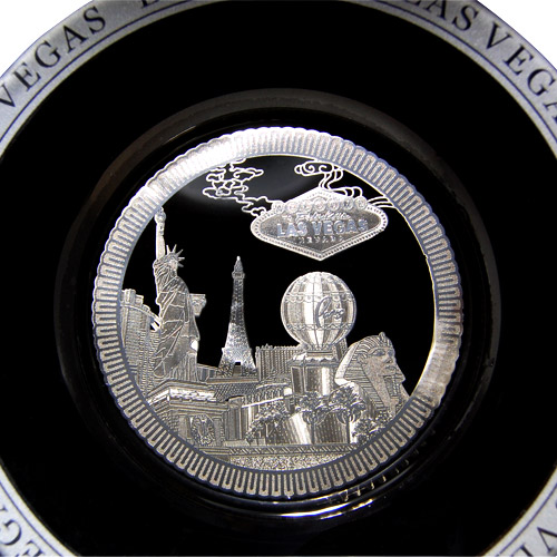 Las Vegas Chokin Plate, Black/Silver - 6D, photo-1