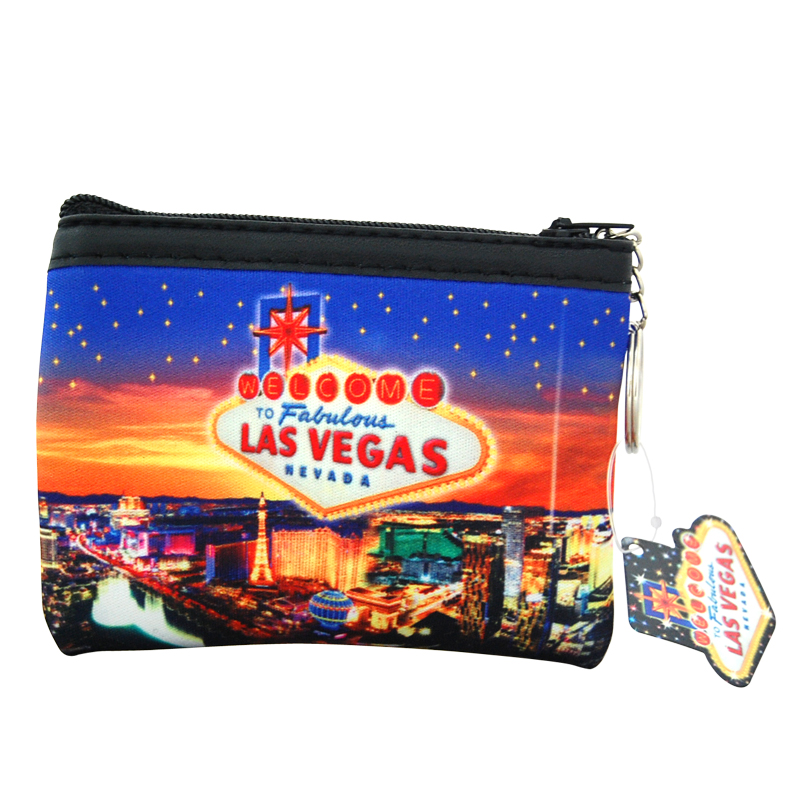 Las Vegas Night Lights Coin Purse