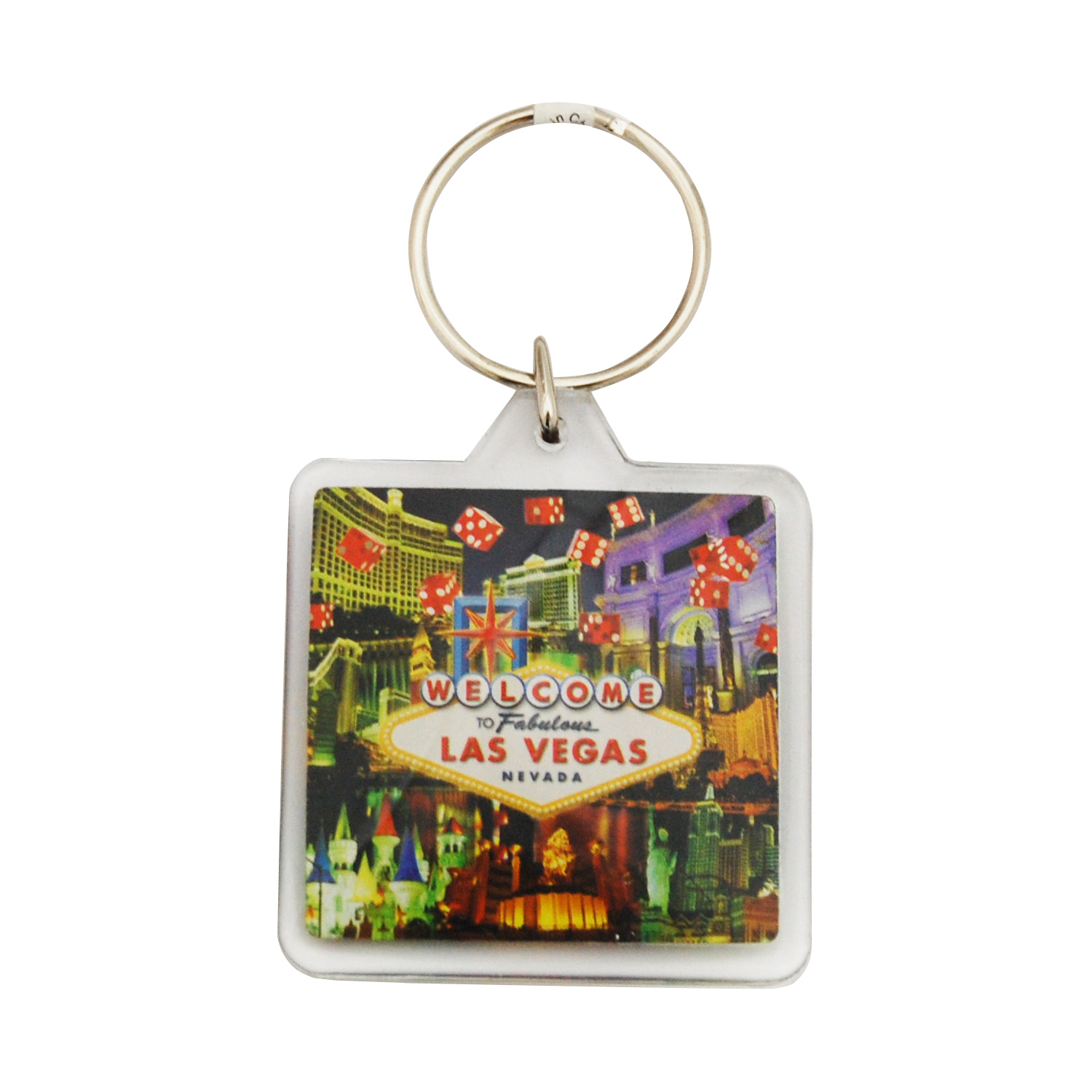 Welcome To Las Vegas Acrylic Key Chain