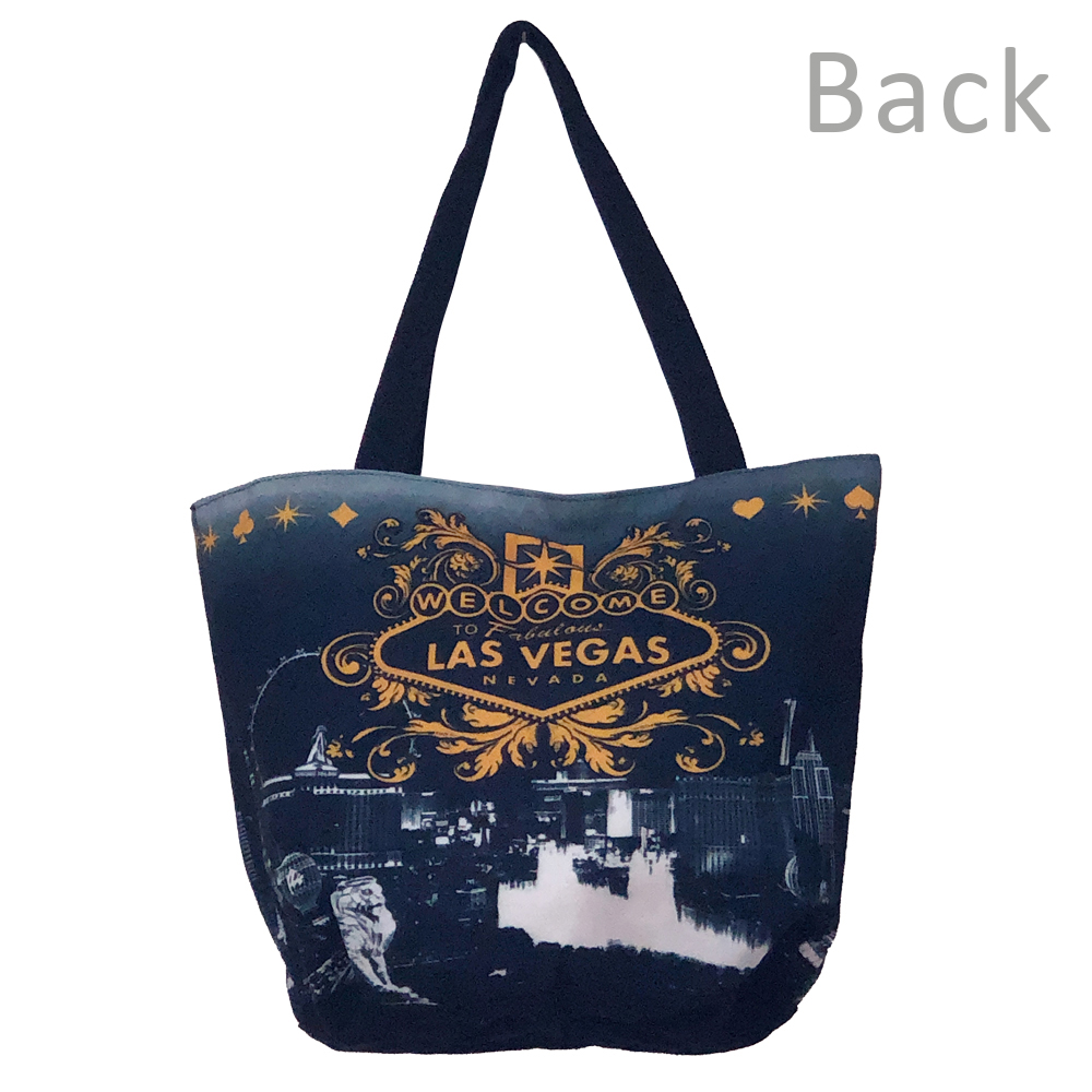 Las Vegas Inspired Canvas Tote Bag, photo-1