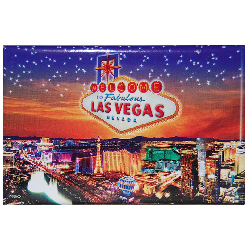 Las Vegas Strip Photo Magnet