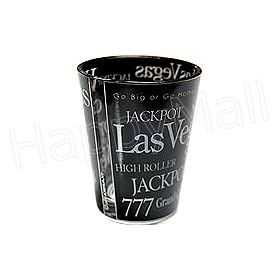 Las Vegas Letter Shot Glass - Black, photo-1