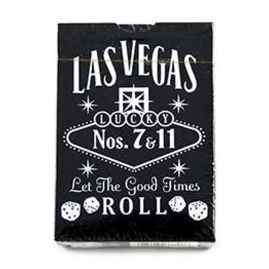 Las Vegas Playing Cards - Welcome Lucky Nos. 7 & 11