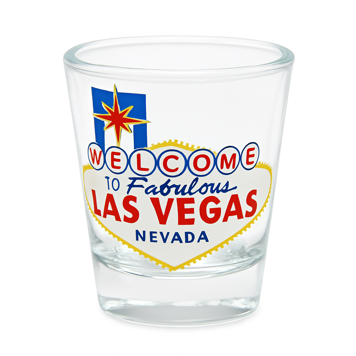 Las Vegas Welcome Sign Shot Glass