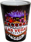 Las Vegas Souvenir Shot Glass, Electric Vegas