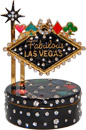 Fabulous Las Vegas Sign - Enamel Jeweled Trinket Box