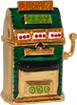 Las Vegas Vintage Slot Machine - Enamel Jeweled Trinket Box