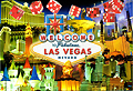 Welcome To Las Vegas Postcard, Large 5L x 7W