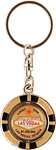 Las Vegas Spin Metal Key Chain, $1,000,000 Lucky Poker Chip