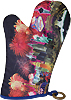 Las Vegas Fireworks Theme Oven Mitt