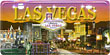 Las Vegas Strip Fridge Magnet - Miniature License Plate