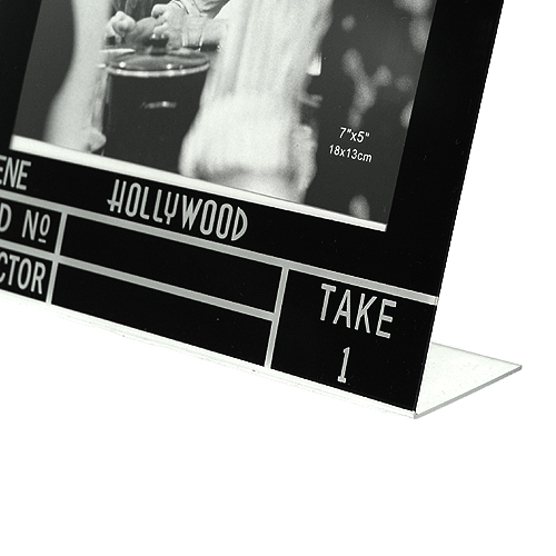 Hollywood Clapboard Style Picture Frame, photo-1
