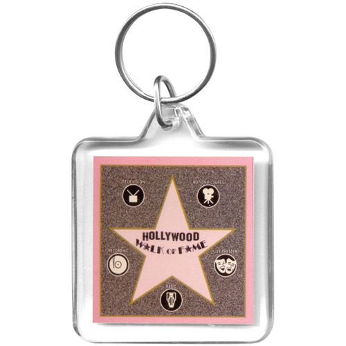 Hollywood Star Key Chain