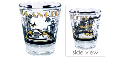 Los Angeles & Hollywood Souvenir Shot Glass