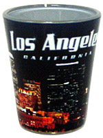 Los Angeles City Lights Souvenir Shot Glass