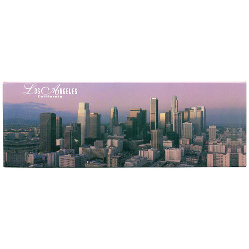 Los Angeles City Skyline Souvenir Magnet - Panorama