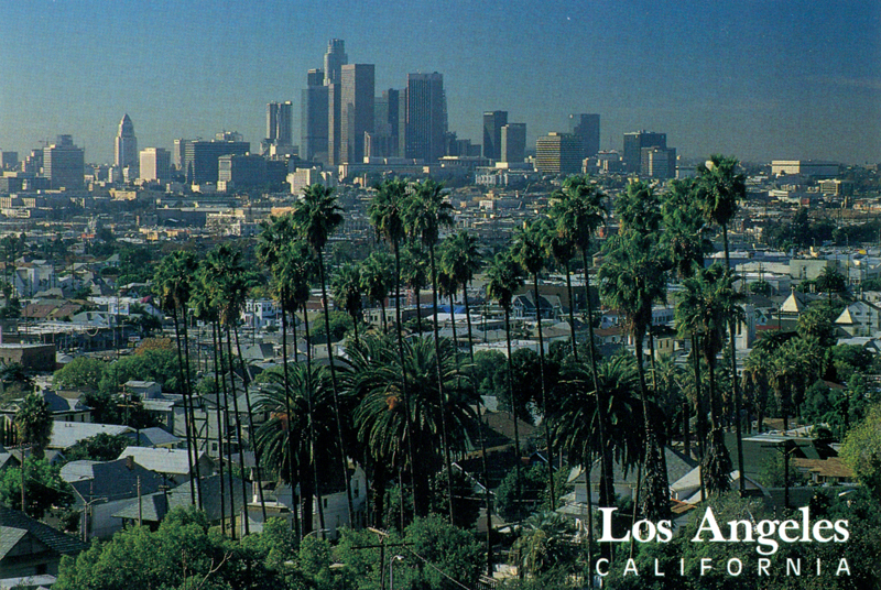 Los Angeles, California Postcard 4.5L x 6.5W