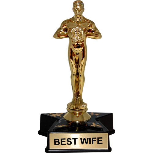 Hollywood Award Trophy - Best Wife