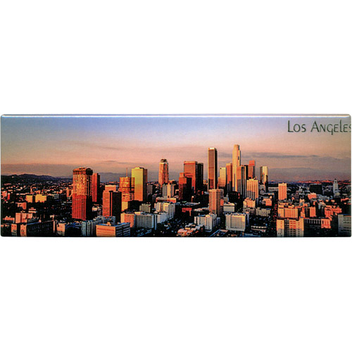 Los Angeles City Skyline Souvenir Magnet - Panorama