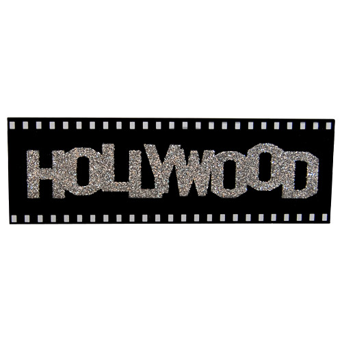 Hollywood Sign Fridge Magnet on Film Strip