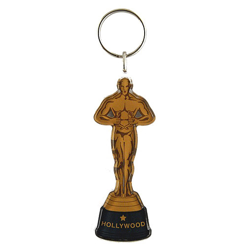 Hollywood Award Trophy Key Chain - Acrylic