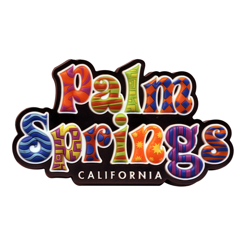 Palm Springs PVC Magnet