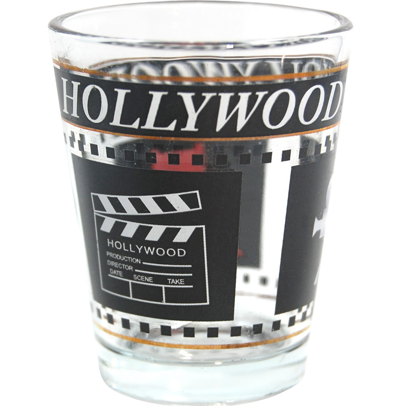 Hollywood Clapboard Shot Glass