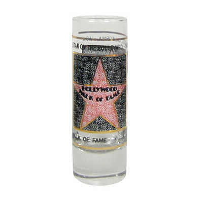 Hollywood Walk of Fame Tall Shot Glass