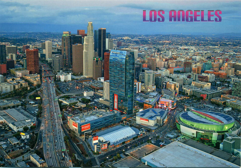 Los Angeles Postcard Printables