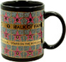 Hollywood Walk of Fame Souvenir Coffee Mug, Black