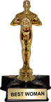 Hollywood Award Trophy - Best Woman