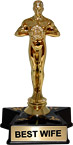 Hollywood Award Trophy - Best Wife