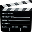 Hollywood Souvenir Wooden Clapboard - 8L