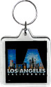 Los Angeles City Skyline Acrylic Key Chain