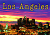 Los Angeles City Skyline Postcard, 4L x 6W