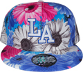 Los Angeles Baseball Cap, Floral